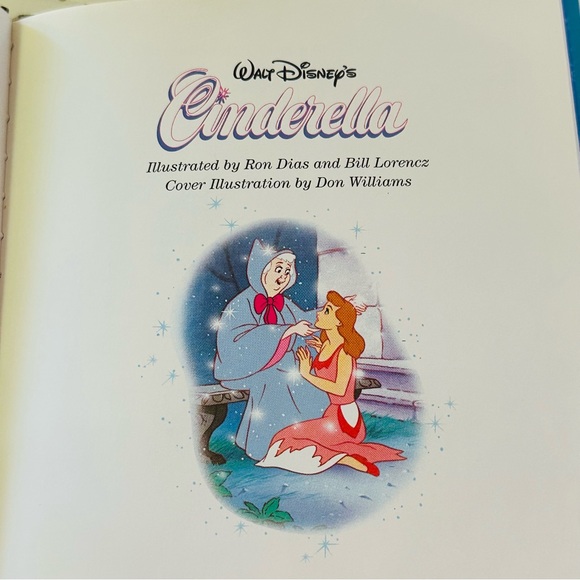 NEW A Little Golden Storybook Walt Disney’s Cinderella Hardcover Book - Picture 3 of 10